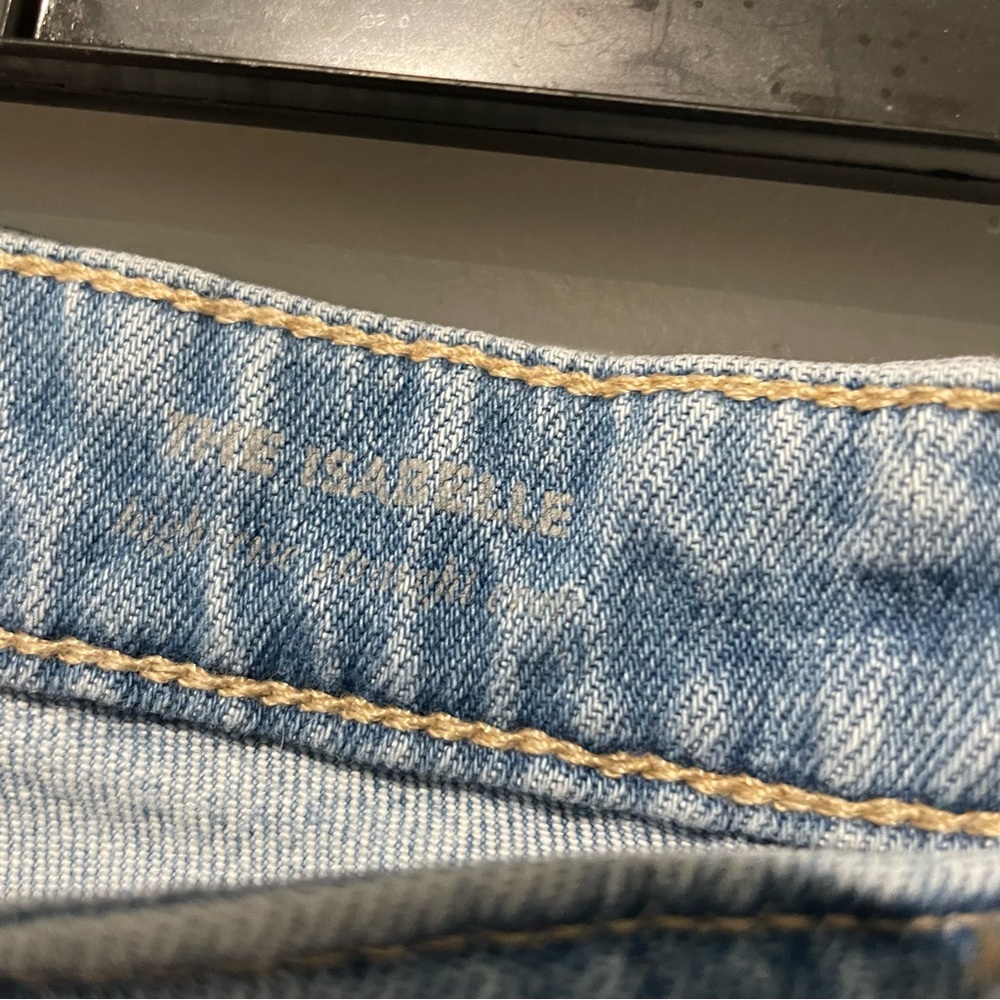 AG Adriano Goldschmied The Isabelle High Rise Straight Leg Jeans - Picture 6 of 8
